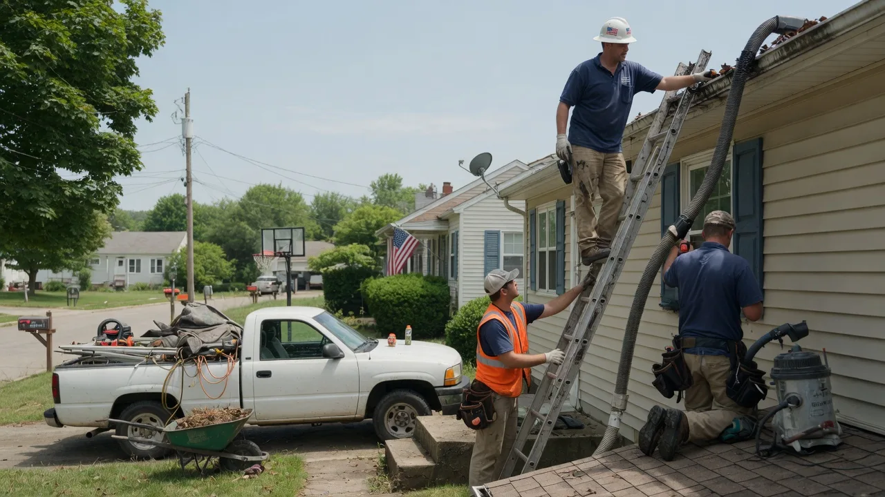 Gutter Installation in Lickingville, PA near me
